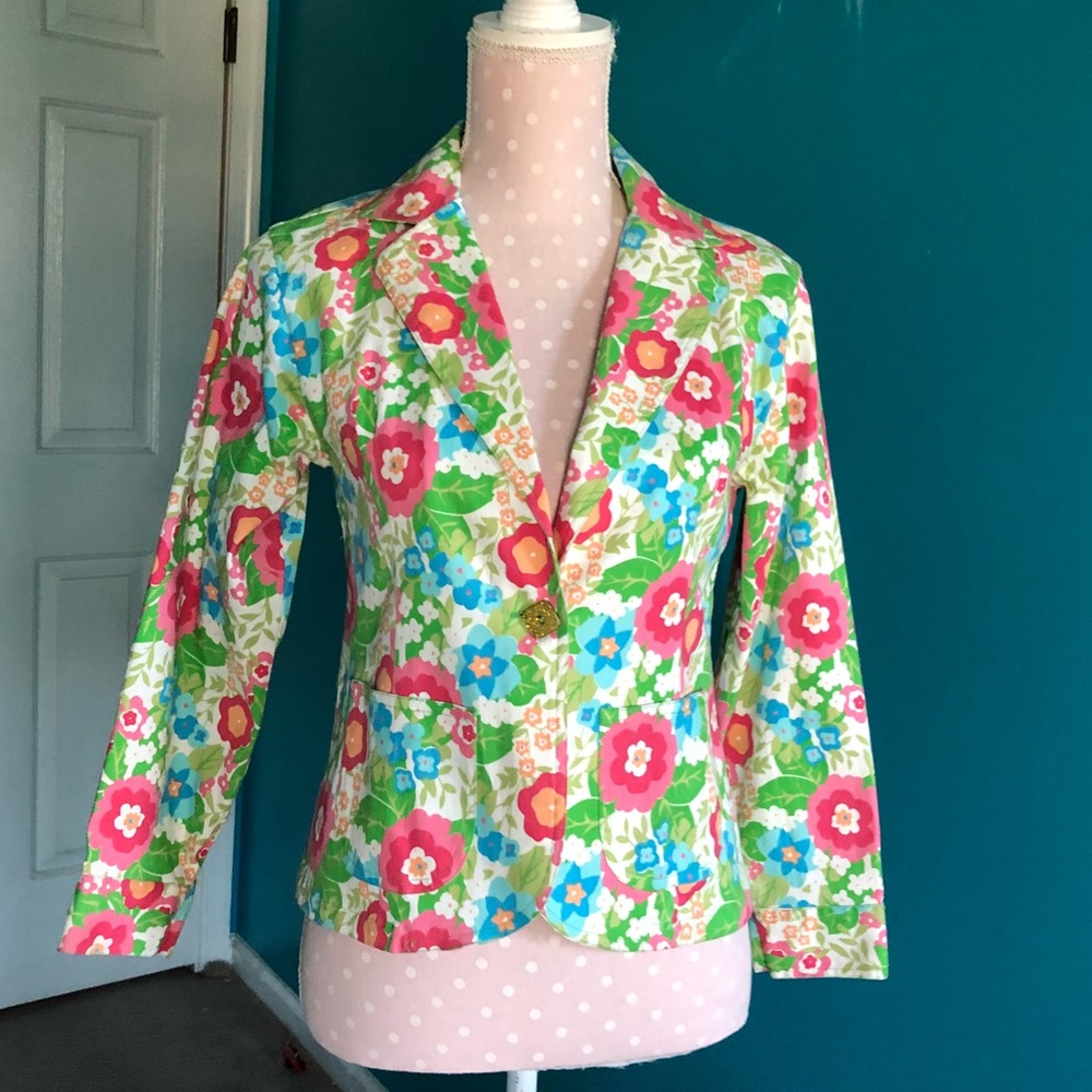 Floral Blazer